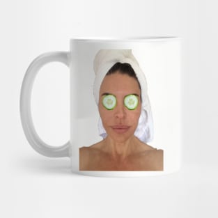 LISA RINNA cucumbers Mug